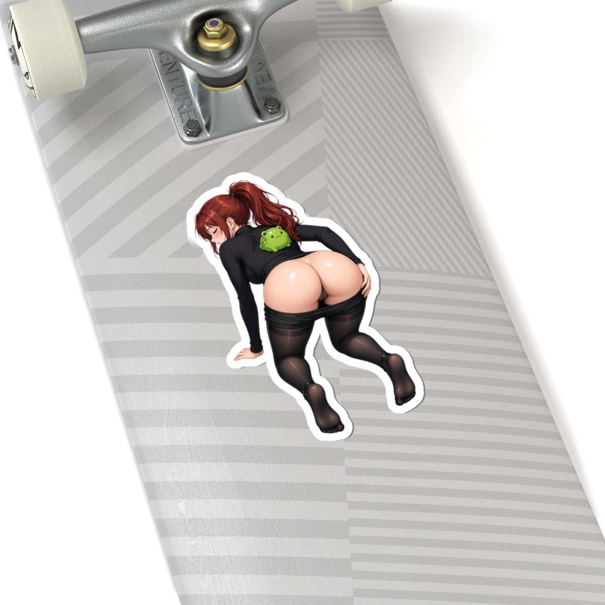 3pcs Sexy Anime Sticker — Twerking Redhead Die-Cut Vinyl