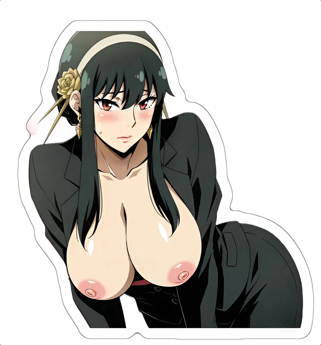3pcs Yor Forger Sexy Waifu Stickers — Anime Spy x Family Decal
