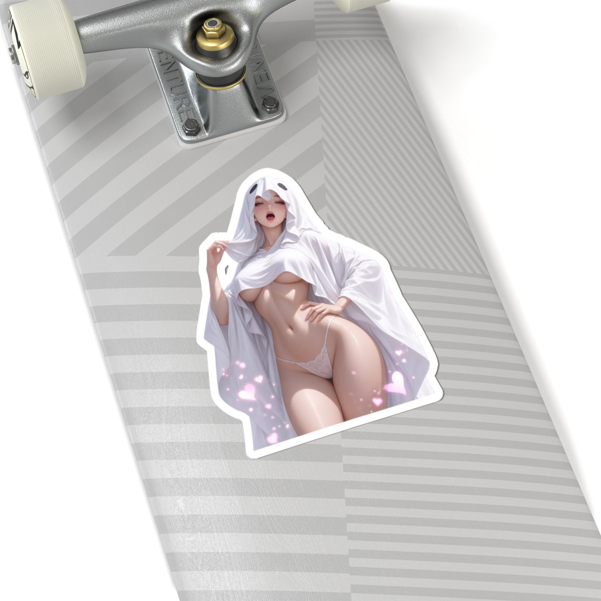 3pcs Sexy Anime Ghost Sticker — Cute Kawaii Pin-Up Laptop Decal Diecut Sticker