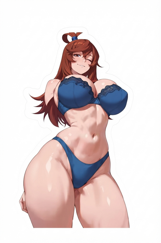 3pcs Sexy Anime Mei Terumi Waifu Stickers — Anime Girl Vinyl Stickers