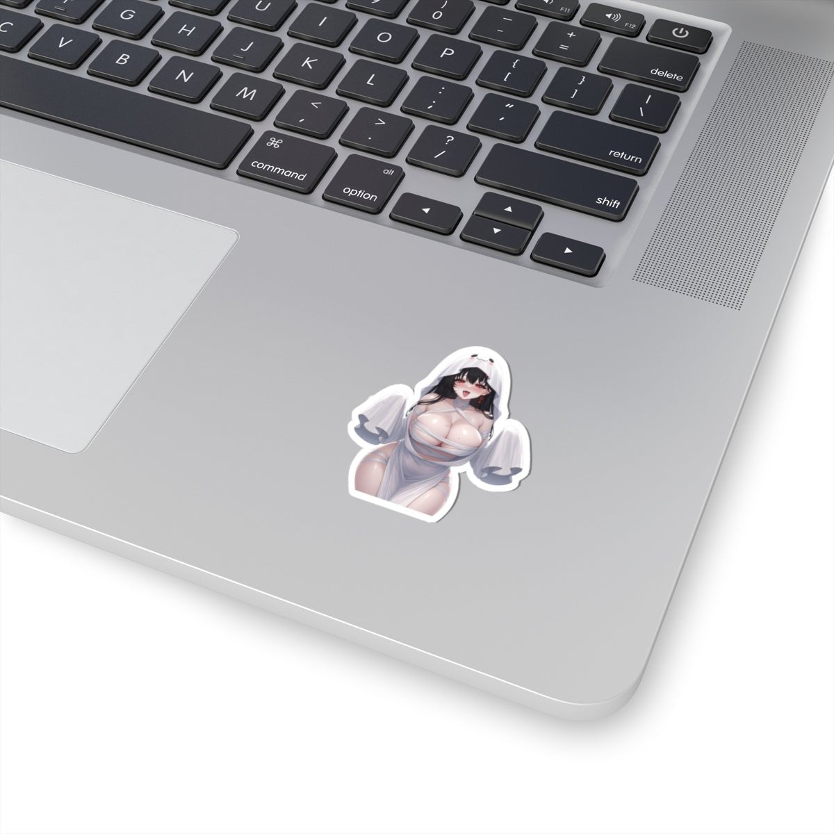 Anime Ghost Girl Sticker — Cute Kawaii Sexy Waifu Kiss-Cut Vinyl - DarkPrintStudio™
