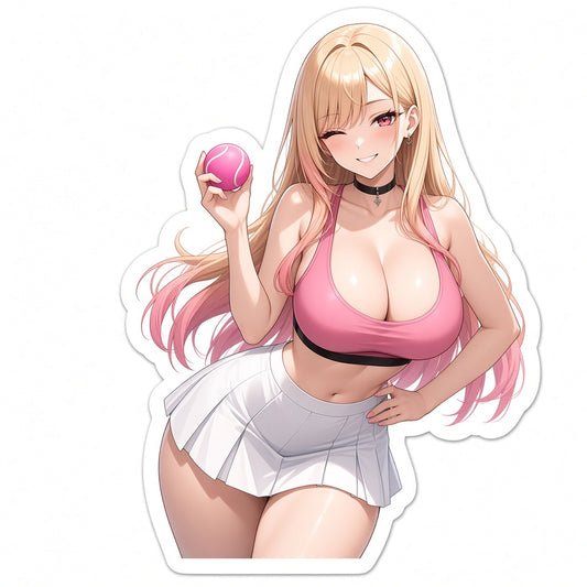 3pcs Sexy Anime Kitagawa Marin Waifu Stickers — Anime Girl Vinyl Stickers