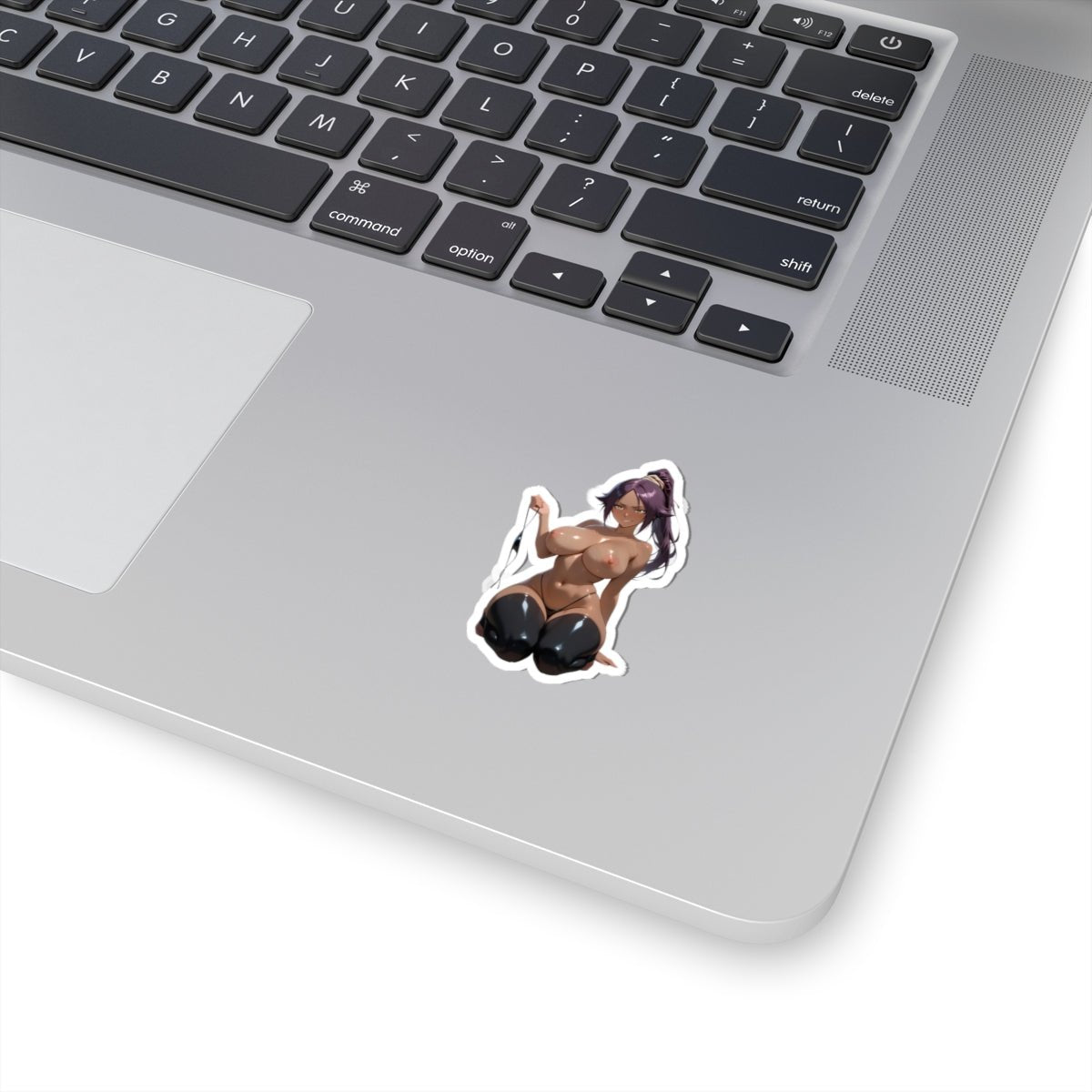 Neko | Anime Girl Pinup Vinyl Sticker — Cute Kawaii Sexy Waifu Kiss-Cut Vinyl - DarkPrintStudio™
